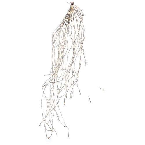 Cascata luminosa 1 m luce calda interno esterno 3