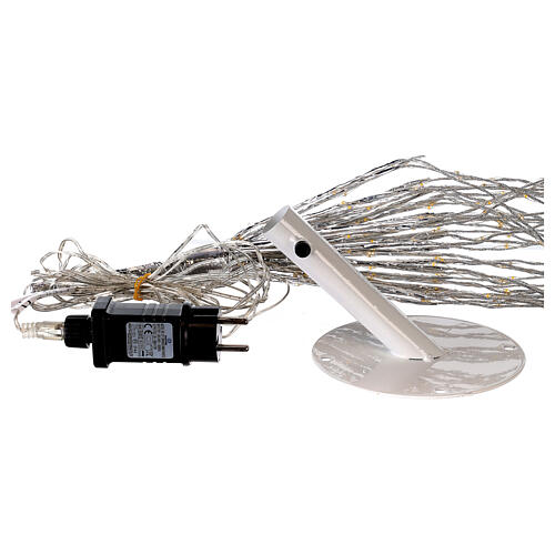 Cascata luminosa 1 m luce calda interno esterno 7