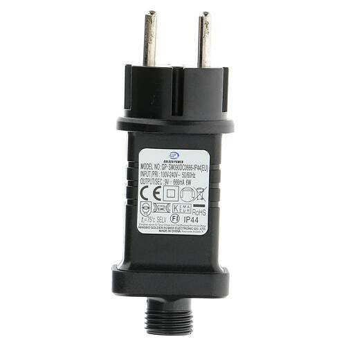 Cascata luminosa 1 m luce calda interno esterno 8