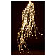 Waterfall string lights 1 m warm white LED indoor outdoor s1