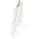 Waterfall string lights 1 m warm white LED indoor outdoor s3