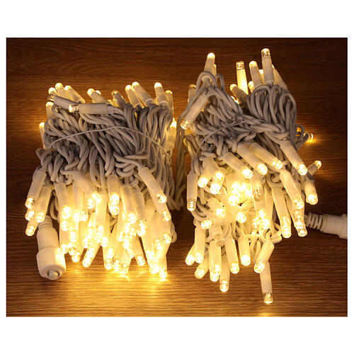 Christmas light chain 180 warm white LEDs 18 m indoor/outdoor 3