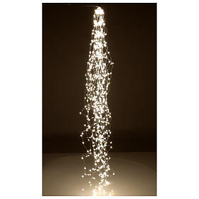 Waterfall snow flake string lights 720 LEDs warm white 2.5 m indoor outdoor