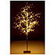 Gold leuchtender Baum mit 375 warmweißen LEDs für den Innenbereich, 90 cm s1