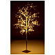 Gold leuchtender Baum mit 375 warmweißen LEDs für den Innenbereich, 90 cm s3