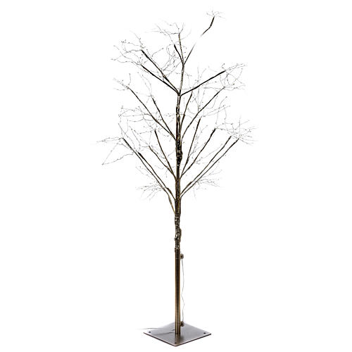 Golden tree with 375 warm white LEDs 90 cm indoor 5