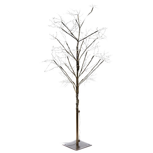 Christmas lights: tree with 495 warm white LEDs 120 cm indoor/outdoor 5