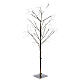Christmas lights: tree with 495 warm white LEDs 120 cm indoor/outdoor s5