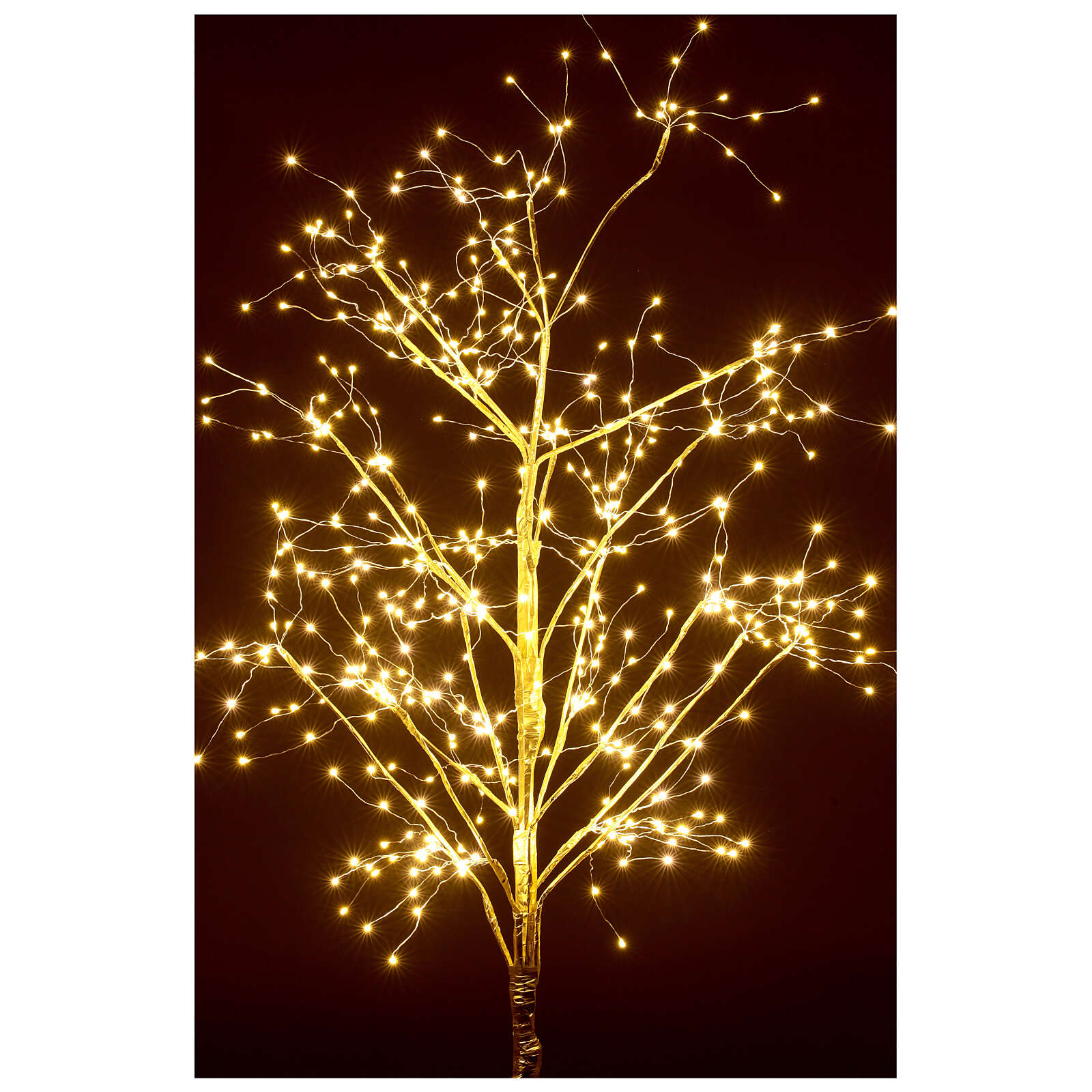 Luci Bianche Per Albero Di Natale Albero luci Natale 495 led bianco caldo 120 cm int est | vendita online