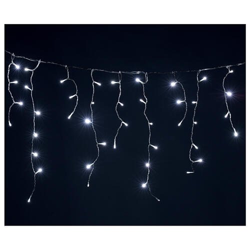 Icicle light chain 200 cold white LEDs 4 m indoor/outdoor 2