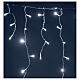 Icicle light chain 200 cold white LEDs 4 m indoor/outdoor s3