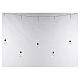 Light curtain with 10 bulbs 130 warm white LEDs 2,7 m indoor/outdoor s4