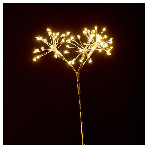 LED branches set of 3 180 warm white lights 50 cm indoor/outdoor 4