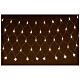 Light curtain 200 LED stars warm white light 4 m indoor/outdoor s3