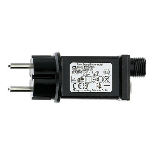 Świąteczne lampki, łańcuch 6,65 m z 20 kulami i 80 ciepłymi białymi LED 8