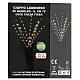 Árbol luminoso marrón 80 led luz cálida 75 cm int ext s4