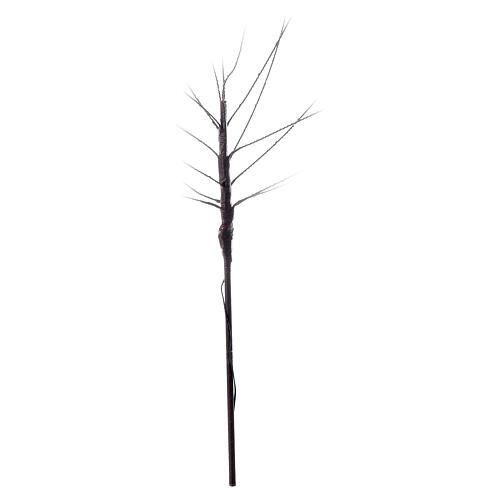 LED tree brown 80 LEDs in warm white 75 cm indoor outdoor 3