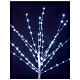 LED tree 120 lights in cold white 100 cm indoor outdoor s2