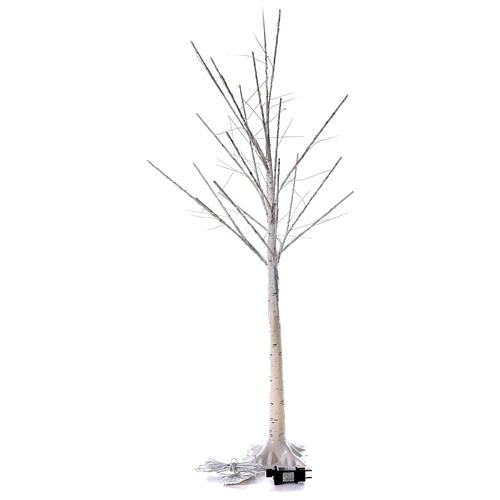 Warm white LED tree 120 cm 119 lights indoor/outdoor 6