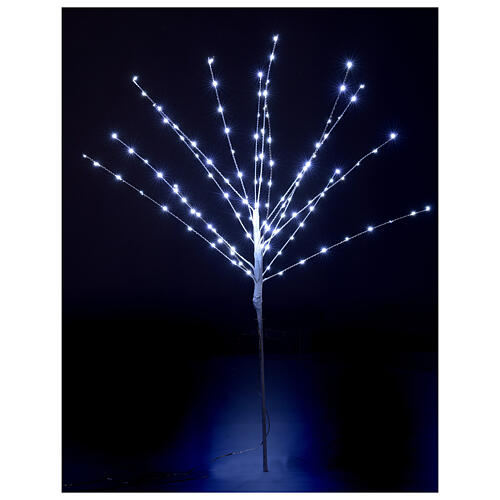 Baum mit 80 kalkweißen LEDs, 75 cm 1