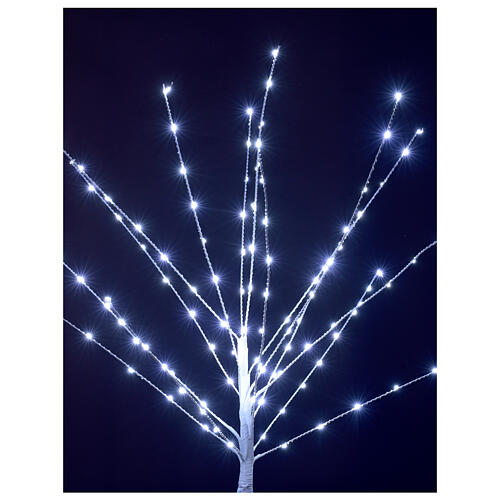 Baum mit 80 kalkweißen LEDs, 75 cm 2