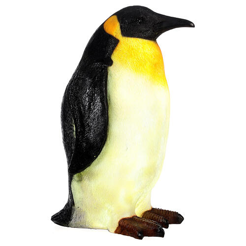 Pinguino luce Natale LED 55x25x35 cm esterno 5