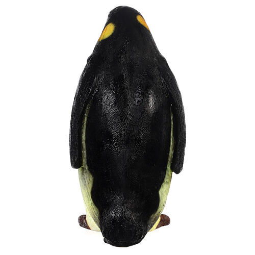 Pinguino luce Natale LED 55x25x35 cm esterno 6