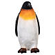 Pinguino luce Natale LED 55x25x35 cm esterno s4