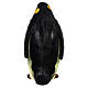 Pinguino luce Natale LED 55x25x35 cm esterno s6