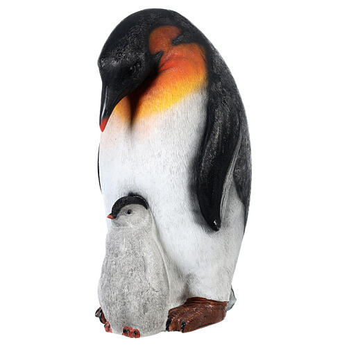 Lumière Noël pingouins maman avec petit 60x30x35 cm LED extérieur 4