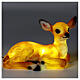 Christmas LED light, seated fawn, 35x60x25 cm, OUTDOOR s1