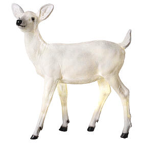 Christmas LED light, fawn standing, 70x55x20 cm, OUTDOOR