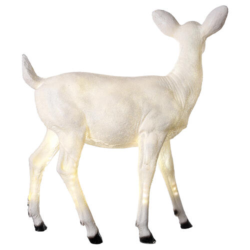 LED Fawn standing Christmas decoration 70x55x20 cm outdoor 6