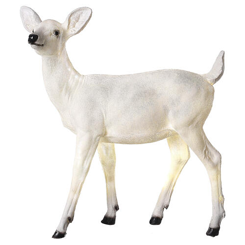 LED Fawn standing Christmas decoration 70x55x20 cm outdoor 3