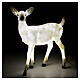 LED Fawn standing Christmas decoration 70x55x20 cm outdoor s1