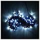Christmas lights, 100 cold white LEDs, 10 m, light shows, timer, indoor/outdoor s1