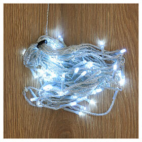 String light curtain 64 LEDs cold white light games 3 indoor outdoor