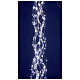 Cold white LED waterfall, 450 lights, 2.5 m, indoor/outdoor s4