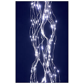 LED cool white waterfall 450 lights 2.5 m indoor outdoor
