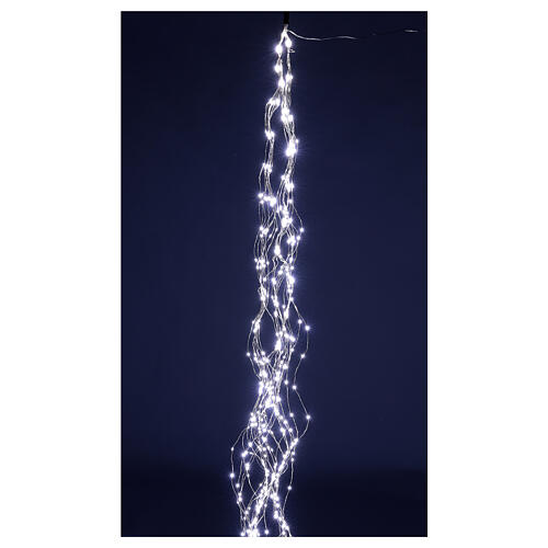 LED cool white waterfall 450 lights 2.5 m indoor outdoor 1