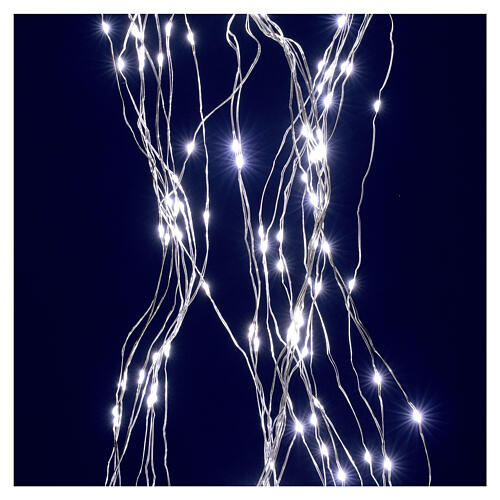 LED cool white waterfall 450 lights 2.5 m indoor outdoor 3