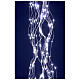 LED cool white waterfall 450 lights 2.5 m indoor outdoor s2