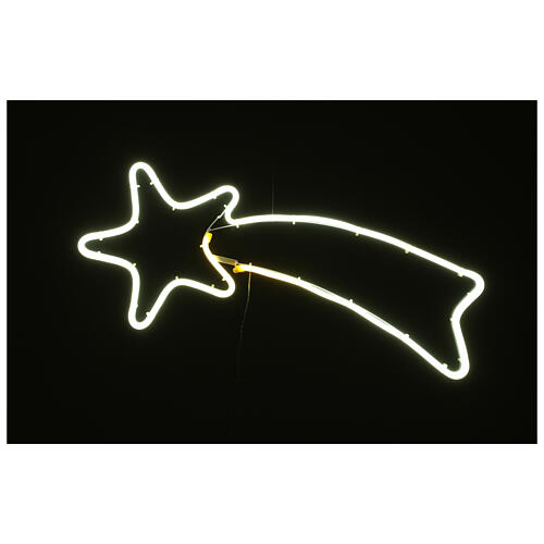 Cometa flex neon bianco bifacciale 240 led int est 1