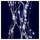 Cold white LED waterfall,700 lights, 2.5 m, indoor/outdoor s3