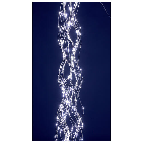Waterfall LED lights 700 warm white 2.5 m transformer indoor outdoor 4