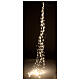 Warm white LED waterfall,1200 lights, 4 m, indoor/outdoor s1