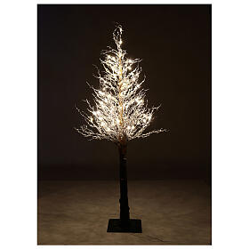 Twig Christmas tree, 150 cm, 70 white LED lights, indoor