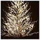 Twig Christmas tree, 150 cm, 70 white LED lights, indoor s2
