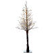 Árbol Twig 150 cm 70 led particulares blancos Navidad interior s3