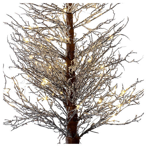 Twig Christmas tree, 180 cm, 100 white LED lights, indoor. 7